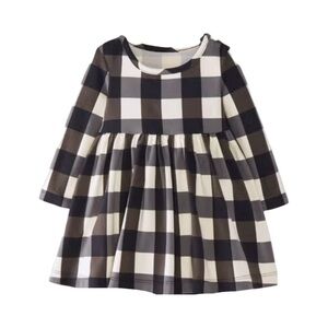 HANNA Andersson toddler 12-18 months plaid dress